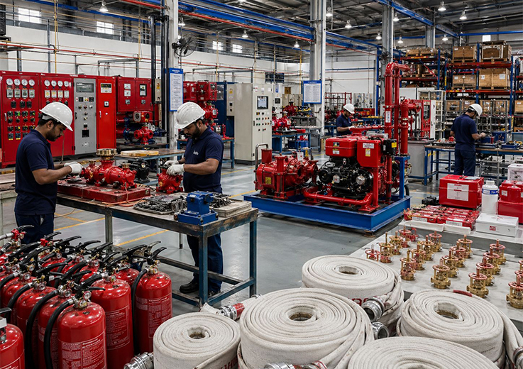 Firemark Production Unit - Manufacturing Setup